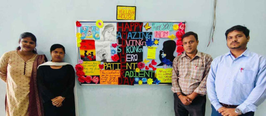 माउंट लिटरा ज़ी स्कूल में मदर्स डे पर हाउस बोर्ड डेकोरेशन प्रतियोगिता, येलो हाउस ने मारी बाजी